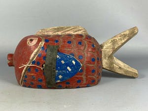 Bobo - 200949 - Old African Bozo fish marionet - Mali kopen? Bied vanaf 45!