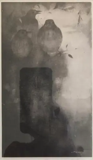 Jan Mankes - Originele Heliogravure Lijsters in Avondschemering 1923 kopen? Bied vanaf 1!