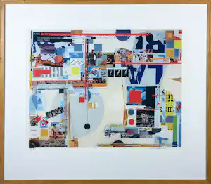 Sam Middleton - Offset, Zonder titel - Ingelijst verkauft für € 80!