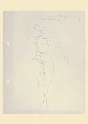 Franz Eggenschwiler - Twee handgesigneerde lithografieën: Abstracte Compositie, Naakt kopen? Bied vanaf 25!