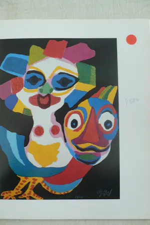 AcheterKarel Appel - Cirque Moroir du Monde? Enchérissez de 50!