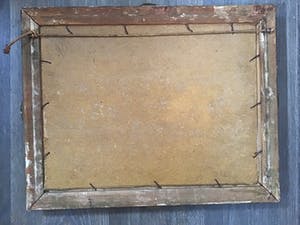 Teunis Ooms - Landschap met boerderij en boerin kopen? Bied vanaf 20!