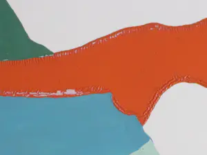 Ger van Elk - Abstracte kleurencompositie - Gouache kopen? Bied vanaf 225!