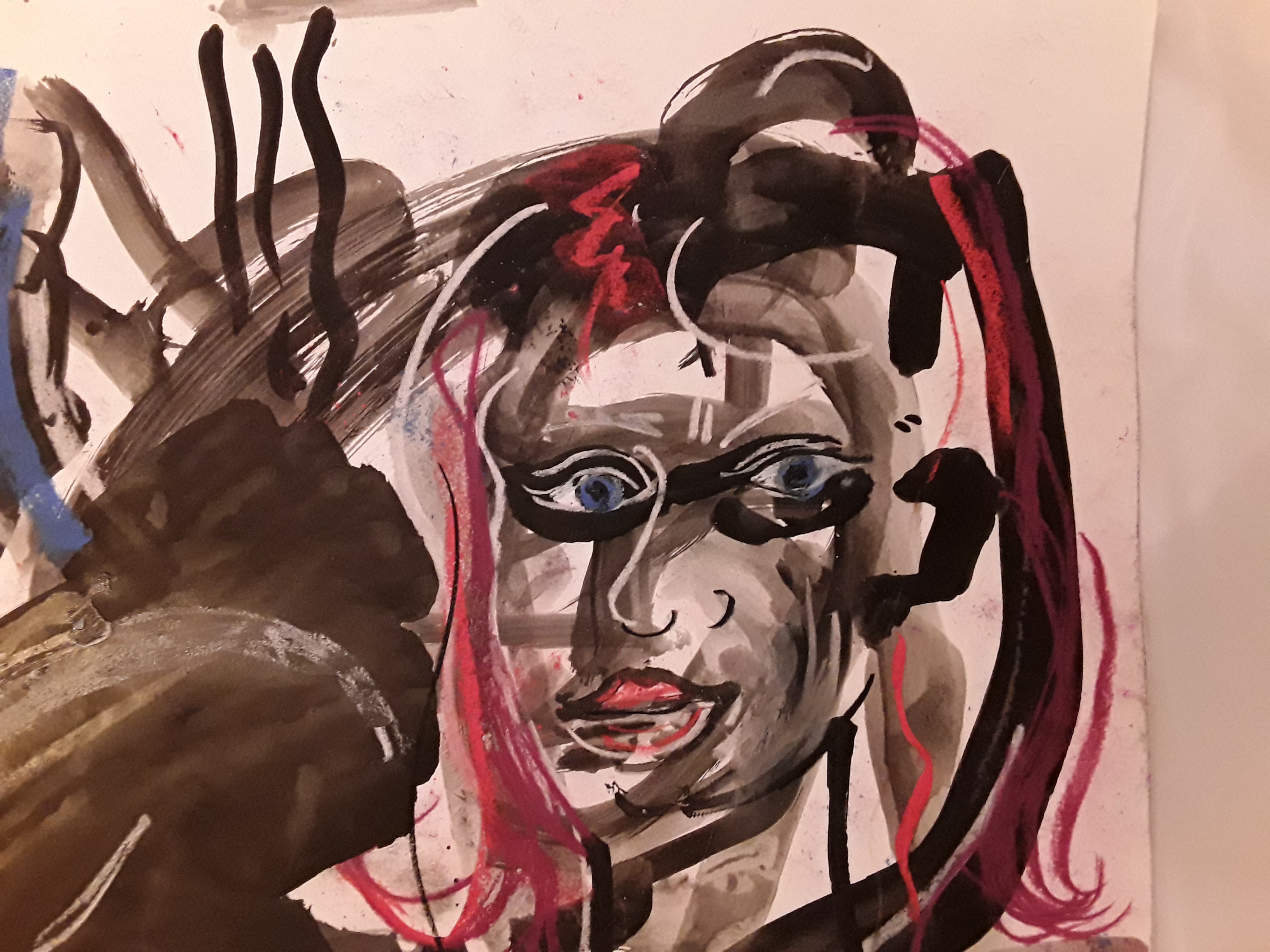 Arien Winkel - Spuitbus,acryl,pastel,gesing. kopen? Bied vanaf 15!