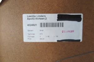 Leentje Linders - Apollo 13 - De bijna 'rampvlucht' naar de maan in 1970 - Professioneel ingelijst kopen? Bied vanaf 1!