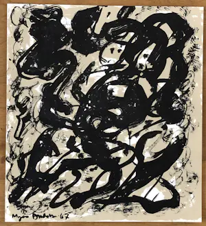 Mogens Andersen - Abstracte compositie 1967 kopen? Bied vanaf 20!