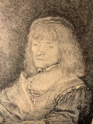 Rembrandt van Rijn - Man at a Desk, Wearing a Cross and Chain), gemaakt in 1641 kopen? Bied vanaf 75!