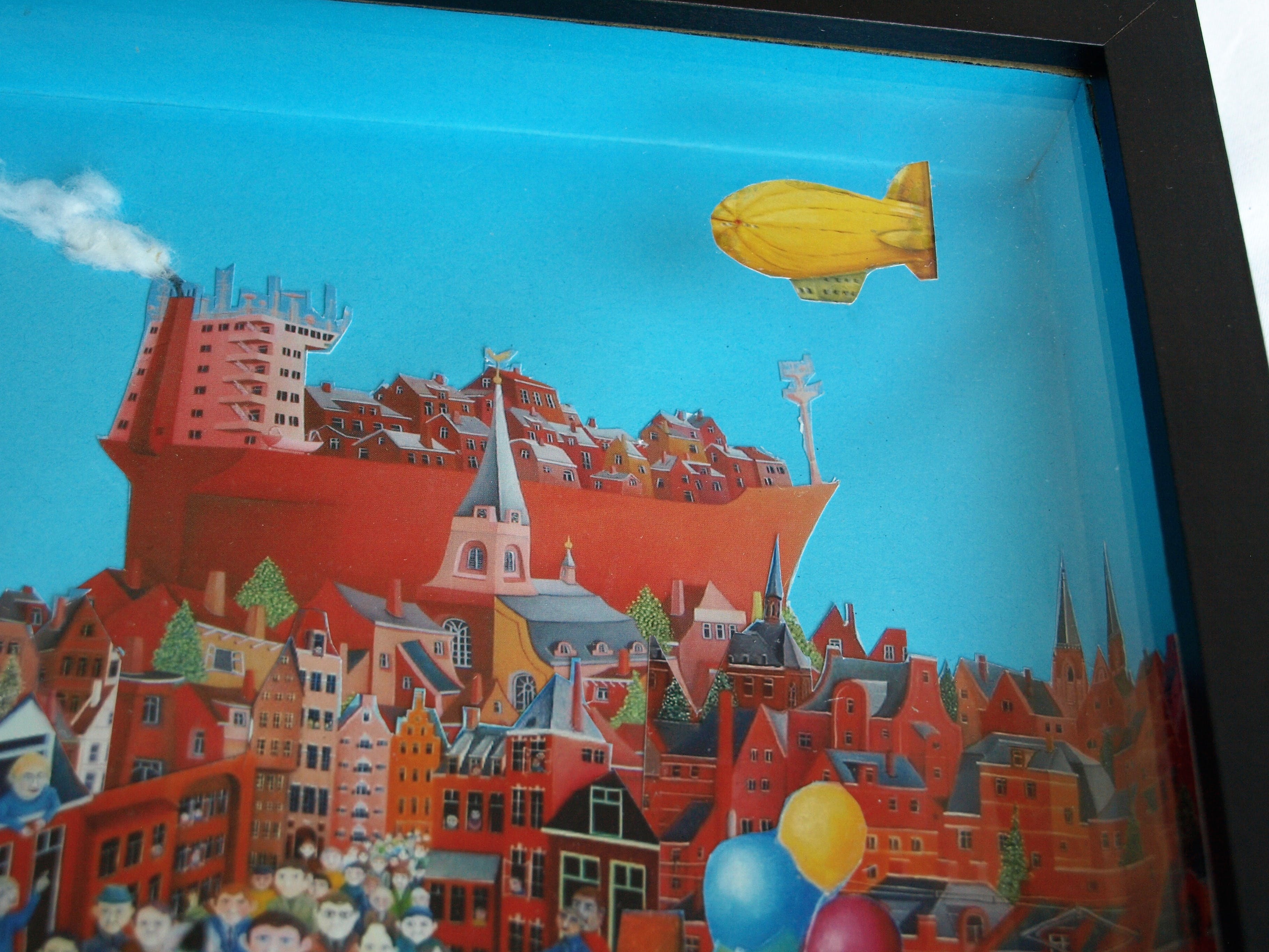 Peer Mijland - Collage met zelfportret – ca 1999  kopen? Bied vanaf 90!