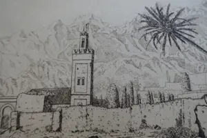 Lodewijk Bosch - GEZICHT OP TAMESLOUHT MAROKKO kopen? Bied vanaf 30!