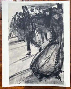 Isaac Israels - Acht tekeningen van Isaac Israëls kopen? Bied vanaf 145!