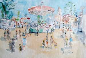 J.W. Victor Hollanders - Kermis verkocht voor € 25!