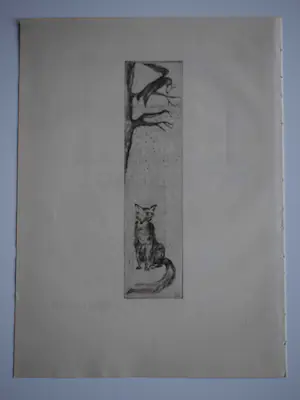 Jeanne Bieruma Oosting - Ets - De Raaf en de Vos kopen? Bied vanaf 30!