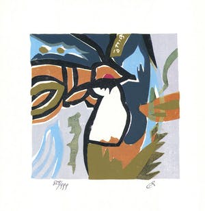 Gunda Oehm - e.a: collectie van zes handgesigneerde zeefdrukken: Diverse Composities kopen? Bied vanaf 29!