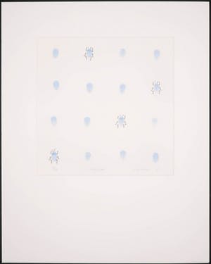 Ineke van Harten - Zeefdruk, Bluefinger kopen? Bied vanaf 1!