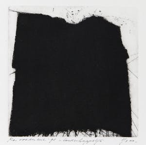 Ko Oosterkerk - Ets, Landschappelijk kopen? Bied vanaf 90!