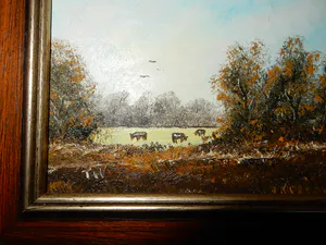 Niet of onleesbaar gesigneerd - landscap, Theo van Veggel (1939) kopen? Bied vanaf 1!