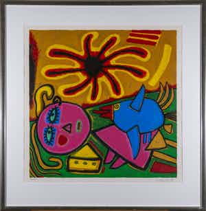 Corneille - L'oiseau bleu grand sol verkocht voor € 1!