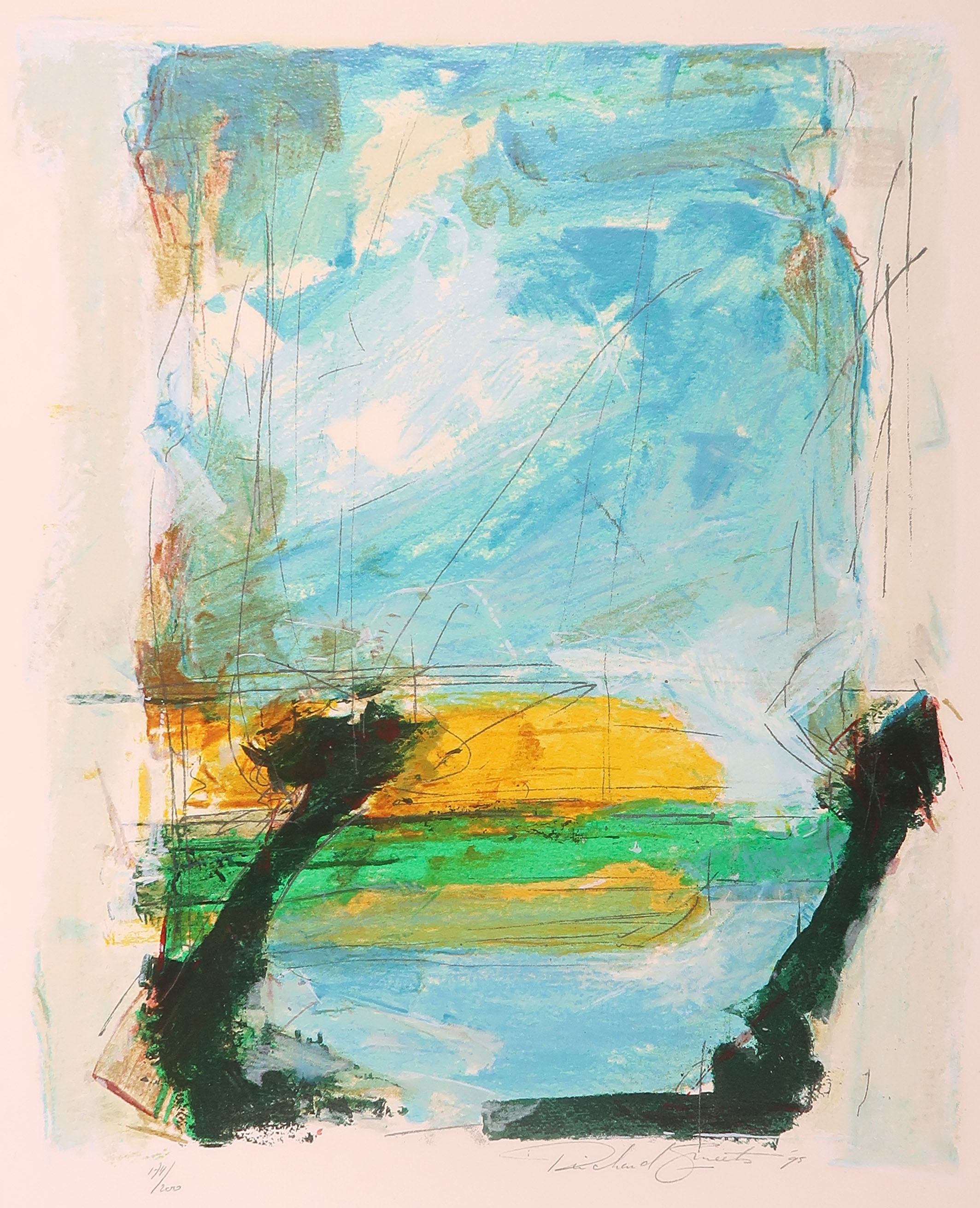 Richard Smeets - Zeefdruk, Doorkijk kopen? Bied vanaf 1!