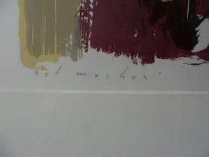 Piet Warffemius - Piet Warffemius, Zeefdruk, titel Het Masker uit 1989 kopen? Bied vanaf 35!