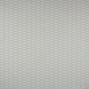 M. van Rooy - Olieverf op doek, Geometrische voorstelling in wit/lichtblauw (Groot) kopen? Bied vanaf 150!