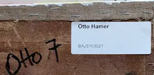 Otto Hamer - abstract geometrisch kopen? Bied vanaf 275!
