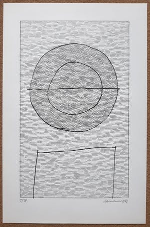 Jan Schoonhoven - Vorm, zeefdruk kopen? Bied vanaf 350!