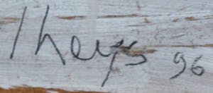 Yvan Theys - Olieverf op board, Ingelijst - 1996 kopen? Bied vanaf 699!