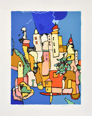 Jan Latinne - Provencaals dorp II kopen? Bied vanaf 50!