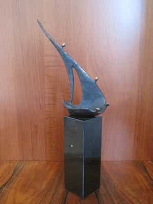 Marlies Noordkamp-Drummen - Samen in het schuitje. verkocht voor € 40!