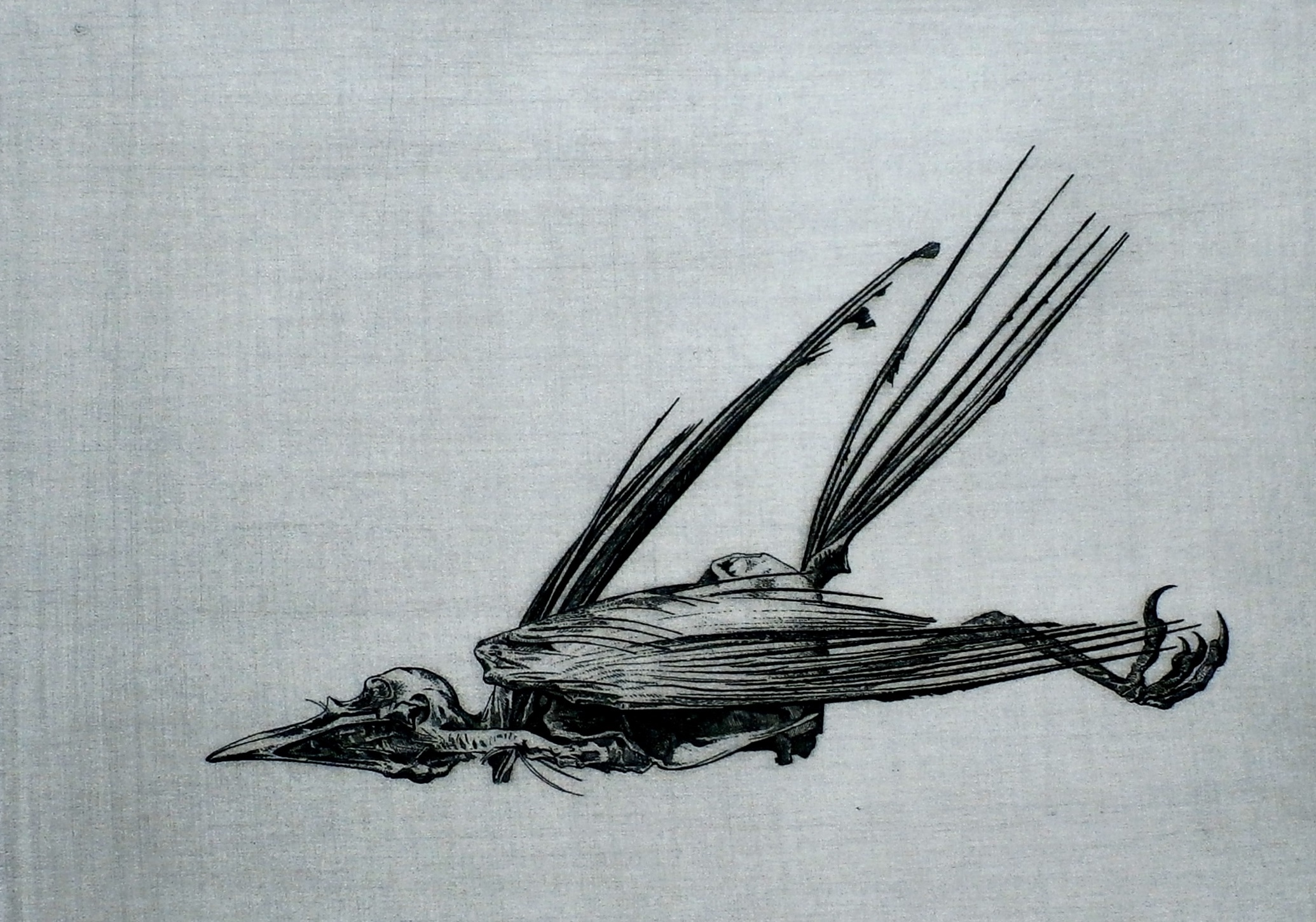 Dick Stolwijk - ets - verkocht voor € 75!