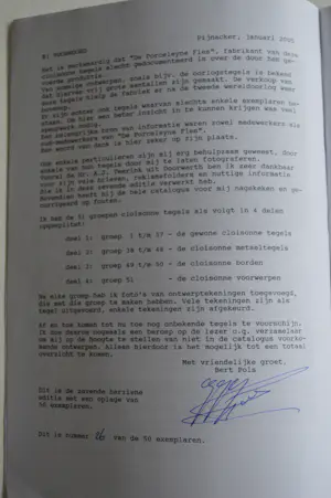 Diverse kunstenaars - Cloisonné tegels van de porceleyne fles Delft. Oplage 50 ex. kopen? Bied vanaf 100!