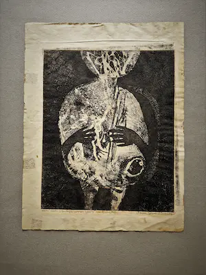AcheterHans van Draanen - Fraaie 1962 - eigen druk - zwart wit ETS "nieuw leven" potloodgesigneerd? Enchérissez de 48!