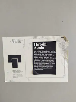 Hiroshi Asada - Les Gouttes kopen? Bied vanaf 150!