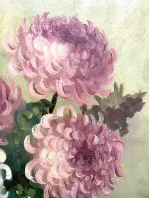 Tilly Moes - Stilleven met Chrysanten kopen? Bied vanaf 20!