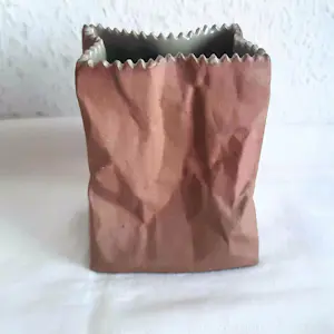 Rosenthal - 3 Designer Porzellan Vasen Studio-Line, Pollo, Papiertüte, Milchkarton 70erJahre kopen? Bied vanaf 140!