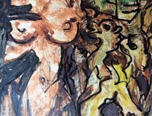 Jos Mous - expressionistische naakte figuren kopen? Bied vanaf 139!