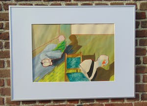 Nel van Dijkhuizen - Vallend beeld kopen? Bied vanaf 100!