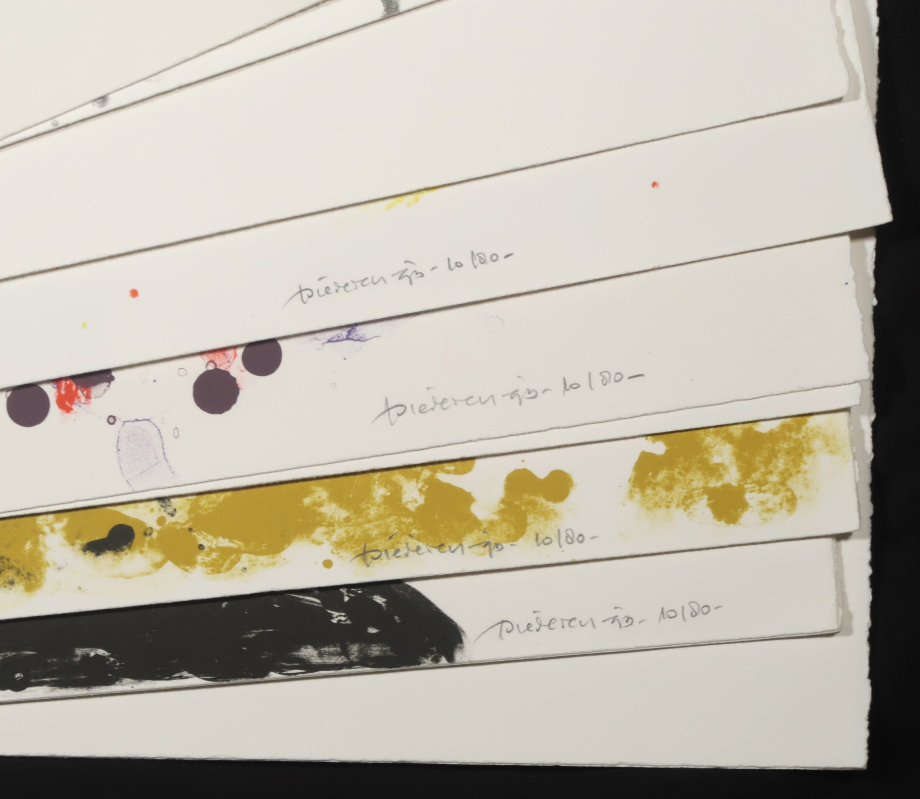 Jef Diederen - Portfolio met 7 litho's naar teksten van Lucebert, Mooi Hoofd kopen? Bied vanaf 300!