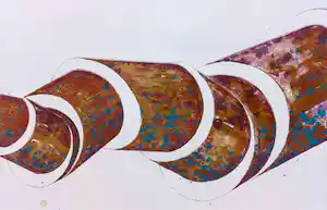 Sjoerd Buisman - Rhizome, litho verkocht voor € 113!