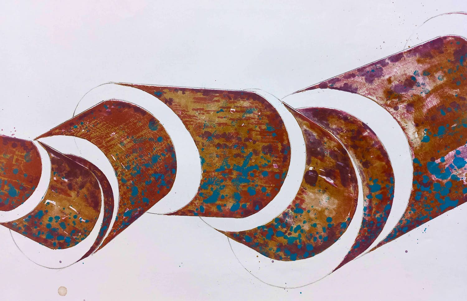 Sjoerd Buisman - Rhizome, litho verkocht voor € 125!