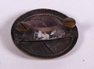 Curiosa - Messing op Zilver applique - Maria kopen? Bied vanaf 1!