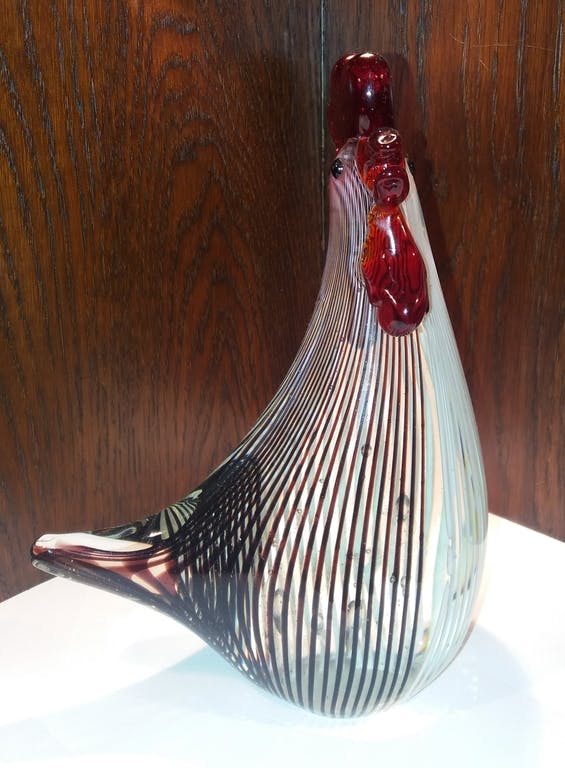 Niet of onleesbaar gesigneerd - murano haan  kopen? Bied vanaf 75!