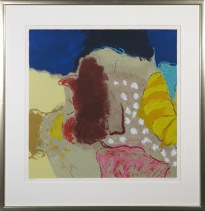 Henk van Vessem - Zeefdruk, Landschappelijk verlangen - Ingelijst kopen? Bied vanaf 1!