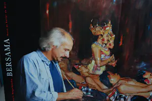 Louis Nagelkerke - en Maria de Ruiter de Witt___BERSAMA__BALI__ door beiden gesigneerd < kaufen? Bieten Sie von 40!