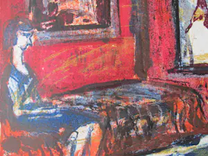 Wim Strörmann - ongetiteld (Man en Vrouw in kamer) - ARA kopen? Bied vanaf 50!