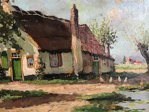 Niet of onleesbaar gesigneerd - Boerenerf kopen? Bied vanaf 1!