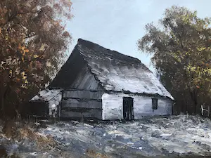 Henner Knauf - Winter landschap kopen? Bied vanaf 15!