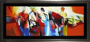 Peter Meijer - Zeefdruk, Voorbije Passage - Ingelijst (Groot) kopen? Bied vanaf 70!