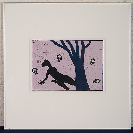 Koos Lukkien - Linosnede - gesigneerd r.o. - oplage 11/130 ex. - 1993 kopen? Bied vanaf 5!