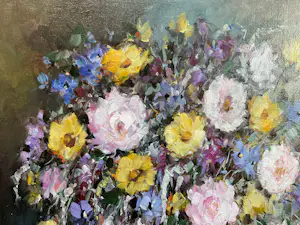 Theo Poel - ‘Veel bluumkes’ kopen? Bied vanaf 125!